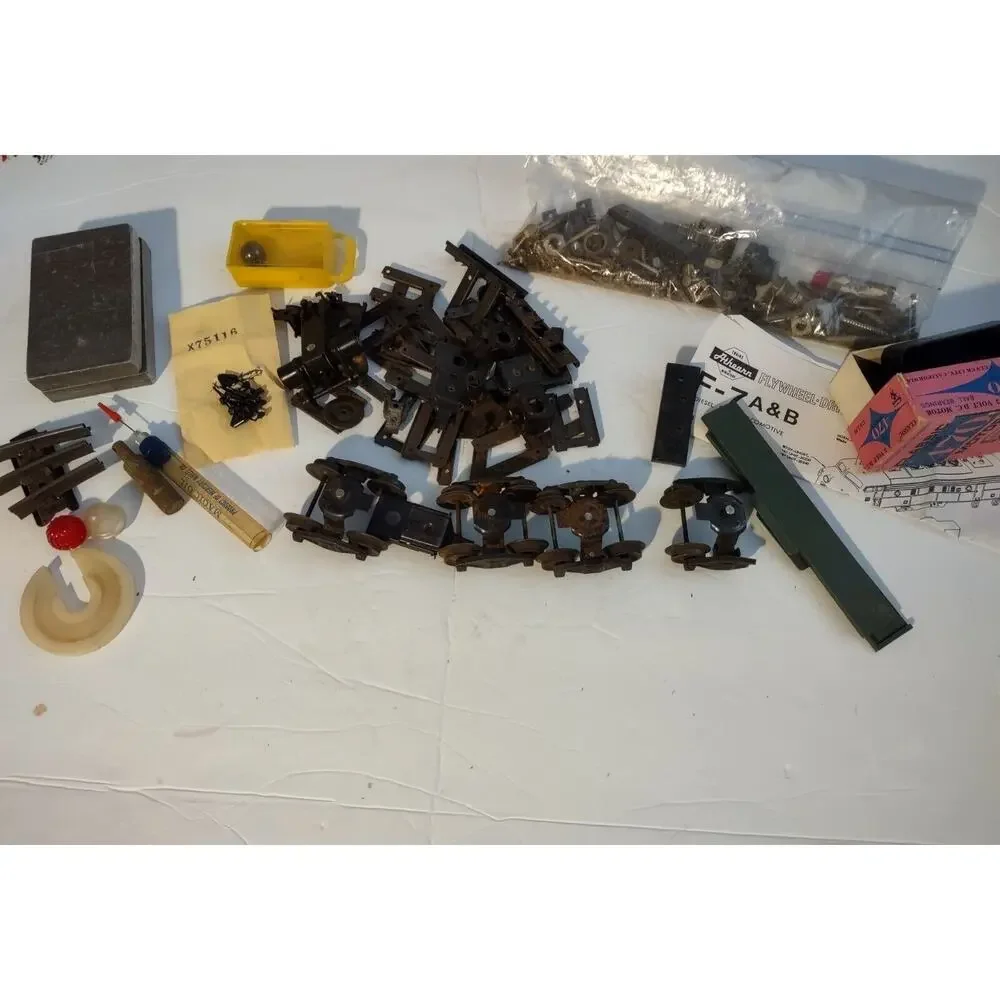 Antique Train Parts Lot Vintage